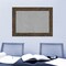 Magnetic Boards, Home Office Boards (43x31 in.) Fencepost Brown Framed Organization Boards